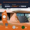 Solarway® 920Wp / 800W Balkonkraftwerk komplett Steckdose - Produktbild-Vorschau 2