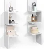 Eckregal Livinity Vesuvio Weiß 28 x 116.4 cm 2er Set, Model Produktbild-Vorschau 1