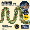 Casaria Ghirlanda di Natale Illuminazione 2x 5m 80 LED Anteprima dell’immagine prodotto 9