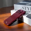 Glossy Wavy Hülle Burgundy  - Kompatibel mit iPhone 17 Pro Produktbild-Vorschau 5