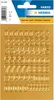 HERMA Zahlen Sticker 0-9 Folie gold Zahlen geprägt 1 Blatt Produktbild-Vorschau 2