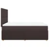 Boxspringbett mit Matratze Dunkelbraun 140x200 cm Stoff Produktbild-Vorschau 5
