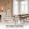 Mica Decorations Papieren Kerstboom - Opvouwbare Productafbeelding-voorbeeld 4