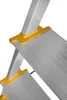 A close-up view of the steps and support structure of a ladder. Anteprima dell’immagine prodotto