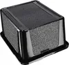 Contenitore in plastica KADAX 20L con coperchio, nero, con Anteprima dell’immagine prodotto 6