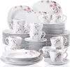 Sovereign Tafelservice – 12-Personen-Set – 60-teilig – Weiß Produktbild-Vorschau 1