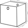 Faltbox 30x30 Vicco  Rot/Gelb 30 x 30 cm 2er Set, Model Produktbild-Vorschau 3