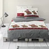 Traumschlaf Biber Bettwäsche Capybaras grau 135x200 cm + Produktbild-Vorschau 1