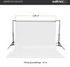Walimex pro Papier Fond Studio - 2,60 x 10 m Blanc - Fond Voir les images du produit 4