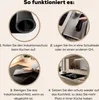 KitchenYeah© Herdabdeckplatte Katze - Licht - Schwarz , Produktbild-Vorschau 7