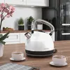 Arendo Wasserkocher 1,7 l, 2200 W, Edelstahl, Retro Style, Produktbild-Vorschau 6