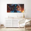 Glasbild 110x55cm in XXL für Wohnzimmer, Schlafzimmer Motiv Produktbild-Vorschau 3