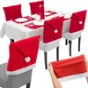 Pokrowiec na krzesło czapka Mikołaja 6 szt Podgląd zdjęcia produktu 10