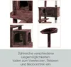 Kratzbaum Katzenbaum Katzenkratzbaum 130 cm XL Kletterbaum Produktbild-Vorschau 6