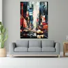 New York City abstrakte Kunst Leinwandbild Wandbild USA Produktbild-Vorschau 2