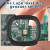 Lupenbrille mit Licht, Stirnbandlupe Lupe, Uhrmacherlupe Produktbild-Vorschau 7