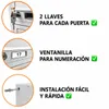 Buzón de correos 7 compartimentos GDS Gris RAL 7035 montaje Vista previa de la imagen del producto 4