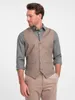 Ombre Clothing Formelle Herrenweste Yingwyn beige S Produktbild-Vorschau 3