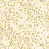 VERSACE Tapete mit feinen goldenen Blümchen – Gold, Gelb, Produktbild-Vorschau 1