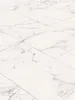 A close-up, angled view of marble-patterned vinyl flooring tiles. Produktbild-Vorschau