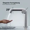 A hand is being washed under a modern faucet, with water flowing smoothly. Podgląd zdjęcia produktu