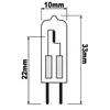OSRAM Halogenstift Star 10W 12V G4 Blister 2 Stück Produktbild-Vorschau 17
