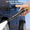 Verstellbare Hochdruck-Gartenspritze, 1 Pistole + 4 Düsen, Produktbild-Vorschau 7