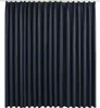 A full-frame shot of a dark blue curtain hanging from a rod. Anteprima dell’immagine prodotto
