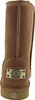 The back view of a brown boot on a white background. Anteprima dell’immagine prodotto