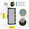 Abluftfilter passend wie Miele 9616110 Kohlefilter für Produktbild-Vorschau 6