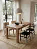 Rechteckiger Holztisch 120x60 cm - helles Akazien Massivholz - raumsparend von Kadima Design_#sku_BARWL1.442# Produktbild-Vorschau