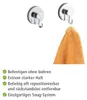 WENKO 2er Set Wand Haken Handtuch Halter Garderoben Bad Produktbild-Vorschau 5