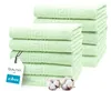10er Set Handtücher, 70% Baumwolle, 30% Polyester, 50x100 Produktbild-Vorschau 1