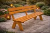 DEGAMO Gartenbank Holzbank Bank FREITAL 4-sitzer 200cm, Produktbild-Vorschau 2