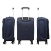 Nylon Handgepäck Reisekoffer Maribor blau Trolley 4 Rollen Produktbild-Vorschau 2