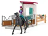 schleich Horse Club | Scatola per cavalli con Lisa & Storm Anteprima dell’immagine prodotto 3