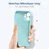 Hülle für iPhone 12 Case Cover Bumper Silikon Softgrip Produktbild-Vorschau 2