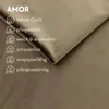 NORDELO Boxspringbett INCANTO 120x200 cm AMOR Velvet Taupe Produktbild-Vorschau 5
