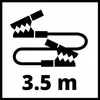 Einhell BT-BO 25/1 A LED SP, 3,5 m, Červená/černá, Náhled obrázku produktu 4