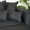 HOME DELUXE - Sofa VERONA - Anthrazit, Größe: XXL - ca. 414 Produktbild-Vorschau 5