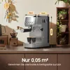Espressomaschine mit Milchschaumdüse CM1662B 1350W, 20 Bar Produktbild-Vorschau 4