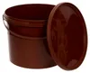 BenBow Eimer mit Deckel 10L x1 Braun - lebensmittelecht, Produktbild-Vorschau 1
