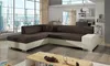 Rohová pohovka Porto 278 x 217 cm Bílá (imitace kůže) Náhled obrázku produktu 22