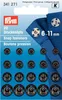 Prym Annäh-Druckknöpfe, 6-11mm, schwarz, Nähdruckknopf, Produktbild-Vorschau 1
