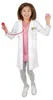 Arzt-Kinderkostüm Chefärztin weiss-rosa - 110-122 (4-6 Produktbild-Vorschau 2