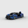 BlockBuddie™ 570S Blau Schwarz inspiriertes Klemmbaustein Produktbild-Vorschau 4