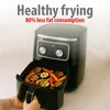 alpina Airfryer 4,5L - Friggitrice ad aria calda 1-4 Anteprima dell’immagine prodotto 7