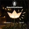 3er LED Solar Gartenstecker 'Papierboot' Produktbild-Vorschau 4