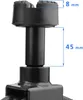 Wagenheber 2000kg (104-425 mm) Radmutternschlüssel + Produktbild-Vorschau 4