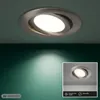 LED Einbauleuchte IP23 7W 600 lm 4000 K schwenkbar Produktbild-Vorschau 4